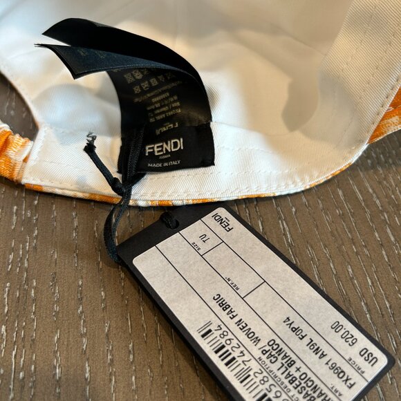 Fendi FF Print Baseball Cap - Picture 2 of 6